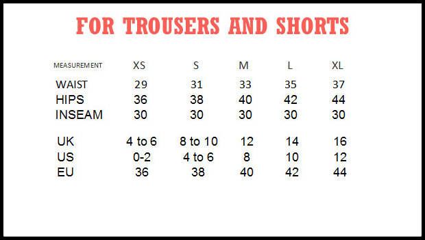 Xoxo Dress Size Chart